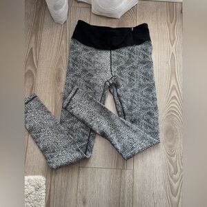 Calia Women's Tight Fit Leggings with textured snake skin print